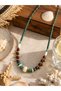 Natural Stone Blue Horizon Necklace – Bohemian Design Women's Gift Necklace - 3