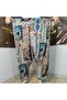 Authentic Village Salwar 100% Cotton Viscose Floral Patterned Comfortable Cut Women's Salwar with Net 38Size 100 kg - 7