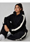 Women's Striped Detsyli Hooded Pocket Sweatshirt - 2