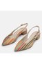 Large Size Colorful Straw Braided Open-Back Women's Low Heel Shoes 41-42-43-44 - 2