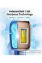 T14 Painless Ice Compress Laser Hair Removal Device For Whole Body Bikini Line Arm Armpit Face Back Leg Dark Blue - 2