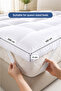 Prima Microfiber Olympic Queen Size Mattress Topper-160x200x4cm-WHITE - 3