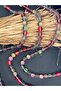 8 mm Ab Plated Glass Beads (1 String 40 Pieces) Iridescent Rainbow Color Rosary Jewelry Design Bead - 3