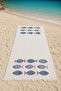 Muslin Peshtemal Printed 100% Cotton Beach Towel - 4