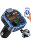 Transmițător FM Bluetooth auto, adaptor USB, încărcător rapid, MP3 - 5