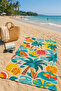 Digital Printed 70X150Cm Beach Festival Patterned Beach Towel - Bath Towel - Sea Towel - 3