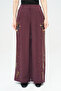 Women's Intensely Stone and Bead Embroidered Palazzo Trousers