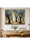 Signtouch Golden Floating Frame Trees Canvas Wall Art 60x90 cm With Outer Frame - 2