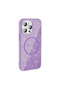 iPhone 14 Pro Max Case Non-Spill Glitter Silicone Magsafe Camera Raised - 4