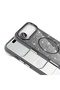 iPhone 17 Air Case Non-Spill Glitter Silicone Magsafe Camera Raised Omsy - 2