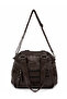 Women's Imported Washed Leather Wide Handle Bag Sl-1011 - 2