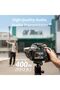 Mic Mini (1TX+1RX), Ultralight, Detail-Rich Audio, Noise Cancelling, Automatic Limiting, Wireless Mic for Camera/iPhone/Android, Vlog, 400m Transmission- UAE Version, Official Support - 3