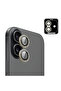واقي عدسة الكاميرا ProLENS لهاتف iPhone 17 مع إطار من حجر الألماس، زجاج مقاوم للكسر