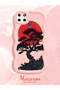 Realme C25Y Compatible Case Camera Protector Pink Silicone Couple Phone Case Tree Pattern - 2