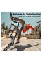 4 in 1 Selfie Stick, Portable Tripod Gimbal stabilizer with Built-In Extension Rod, APP Interaction and remote-control phone gimbal, Auto Balance and auto face tracking gimbal for Vlog - 2