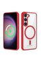 Galaxy S23 Plus Case Edges Slim Back Magsafe Camera Raised Silicone Shrp - 2