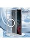 Galaxy S23 Ultra Case Thick Silicone Magsafe Camera Raised Transparent Scks - 5