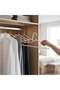 Plastic Hanger 5 Pcs Set, Non-Slip Clothes Hangers for Wardrobe, Closet Storage & Space-Saving Organization (White) - 5