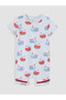 Esvab • Modern & Distinctive Zero Roba Collar Embroidered Baby Boy Jumpsuit