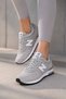 565 Women's Sneaker Beige Gray Casual Sports Shoes Lightweight Comfortable Walking Lifestyle Shoes - 6
