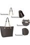 Montana West Tote Bag for Women Top Handle Satchel Purse - 7