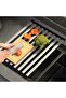 Roll Up Dish Drying Rack, 304 Stainless Steel Over Sink Dish Drying Rack, Foldable Heat-Resistant Dishes Drainer for Kitchen and RV Sink Counter - 2