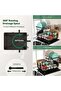 Dish Drainer Rack, Dish Drainer with Drip Tray and Drainer Mat, Stainless Steel Dish Rack with Utensil Holder, Swivel Spout, Draining Board for Kitchen Counter, Black, 2 Tier - 2