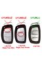 Hyundai Tucson Bayon Elantra Compatible Smart Remote Key Case Cover Auto Keychain with 4 Buttons - 4