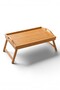 Bamboo Enjoyment Tray with Folding Legs – Laptop Breakfast Bed Serving Table Multi-Purpose - 5