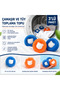 3-Pack Laundry and Dryer Lint Collection Balls |   Hair, Feather, and Dust Cleaning Washing Balls |   Reusable