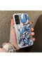 Samsung Galaxy A25 Compatible Hard Acrylic Back Silicone Edge Lens Protection Case - 2