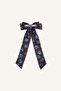 Polka Dot Bow Brown Hair Clip I2619Axns - 4
