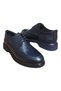 Classic Comfort Genuine Leather Lace-Up Men's Shoes - Orthopedic Sole with Special Gel Capsule and Heel Spur Support - 5