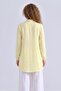 Women's Shirt Collar Wooden Buttoned Collage Elastic Aerobin Woven Tunic - Regular Fit - 8