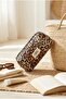 Suede Leopard Large Volume Travel and Daily Use Makeup Bag