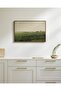 Large Framed Wall Art Vast Grassland Landscape Canvas with Outer Frame (60x80 cm) - 4