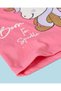 Infant Girls Fuchsia Chest Print T-Shirt - 3