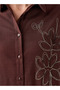EMBROIDERED LINEN DRESS - 2