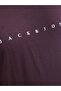 Men's Purple Jjestar Jj Tee Ss Noos Pls Large Size T-Shirt - 6