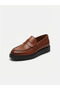 Gr0130 Genuine Leather Tan Color Italian Style Design Poly High Sole Heel Spur Gel Sole No Odor Sports Classic Shoes - 3