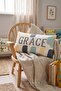 Grace Design Decorative Throw Pillow Cover |   Modern Home Decor 30X50