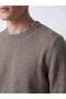 Crew Neck Men's Knitwear Sweater (W6) - 2
