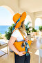 Handmade Beach Pool Bag and Hat Set with Scarf Multi-Purpose Easy to Clean Washable Decorative Bag and Hat Set Summer Fashion Combo - 3
