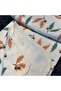 2-Piece Baby Blanket Set - 100% Natural Cotton Muslin & Combed Cotton - Cream - 85*95cm - 7