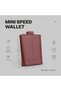 Speed Wallet Mini RFID Blocking Minimalist Wallet, Holds Up to 12 Cards & Cash, Italian Full-Grain Leather, Magnetic Closure, Quick-Access Pull Tab, Handcrafted for Men & Women - 2