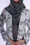 Adjustable Waist Elastic with Hijab and Breastfeeding Feature Maternity Set Effortt - Smoked - 5