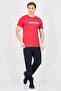 Men Sportswear Fit Short Sleeve Training T-Shirt, Red - 4
