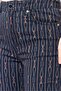 Women Slim Fit Allover Print Stretchable Jeans, Navy - 3