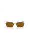 R.C - A.$.P Sunglasses Frameless Metal Handle Uv400 Protection 56 Ekartman - 4