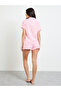 Multi Stripe Pocket Ss Shirt & Short Set - 5